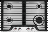 Frigidaire Gallery GCCG3046AS Gas Cooktop, 30 inch Exterior Width, 4 Burners, 18,000 BTU Highest Burner, Stainless Steel colour