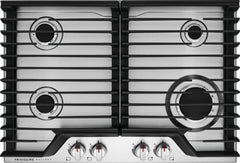 Frigidaire Gallery GCCG3046AS Gas Cooktop, 30 inch Exterior Width, 4 Burners, 18,000 BTU Highest Burner, Stainless Steel colour