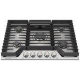 Frigidaire Gallery GCCG3048AS Gas Cooktop, 30 inch Exterior Width, 5 Burners, 18,000 BTU Highest Burner, Stainless Steel colour