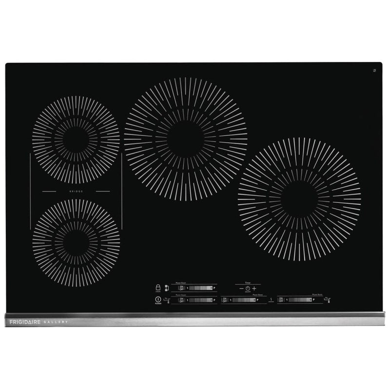 Frigidaire Gallery GCCI3067AB Induction Cooktop, 30 inch Exterior Width, 4 Burners, 3,600 W Highest Element, Black colour