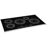 Frigidaire Gallery GCCI3667AB Induction Cooktop, 36 inch Exterior Width, 5 Burners, 3,600 W Highest Element, Black colour