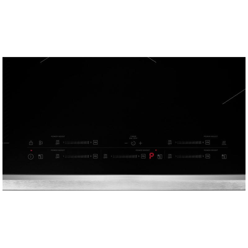 Frigidaire Gallery GCCI3670BM Induction Cooktop, 36 inch Exterior Width, 4 Burners, 3,600 W Highest Element, Stainless Steel colour