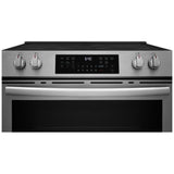 Frigidaire Gallery GCFE305CBF Electric Range, 5.3 cu. ft. Capacity, 30 inch Exterior Width, Convection, 5 Burners, Storage Drawer, Yes, Manual Clean, 3,200 W Highest Element, Stainless Steel colour