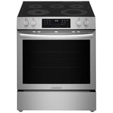 Frigidaire Gallery GCFE305CBF Electric Range, 5.3 cu. ft. Capacity, 30 inch Exterior Width, Convection, 5 Burners, Storage Drawer, Yes, Manual Clean, 3,200 W Highest Element, Stainless Steel colour
