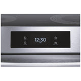 Frigidaire Gallery GCFE306CBF Electric Range, 6.2 cu. ft. Capacity, 30 inch Exterior Width, Convection, 5 Burners, Storage Drawer, Yes, Self Clean, 3,200 W Highest Element, Stainless Steel colour