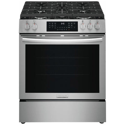 Frigidaire Gallery GCFG3059BF 30" Gas Range 6 Cu. Ft 5 Burner 18K BTU Stainless Steel