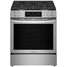 Frigidaire Gallery GCFG3059BF Gas Range, 6 cu. ft. Capacity, 30 inch Exterior Width, Manual Clean, Convection, 5 Burners, Storage Drawer, Air Fry, 18,000 BTU Highest Burner, Stainless Steel colour