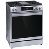 Frigidaire Gallery GCFG3060BF Gas Range, 6 cu. ft. Capacity, 30 inch Exterior Width, Self Clean, Convection, 5 Burners, Storage Drawer, Yes, 18,000 BTU Highest Burner, Stainless Steel colour