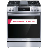 Frigidaire Gallery GCFG3060BF Gas Range, 6 cu. ft. Capacity, 30 inch Exterior Width, Self Clean, Convection, 5 Burners, Storage Drawer, Yes, 18,000 BTU Highest Burner, Stainless Steel colour