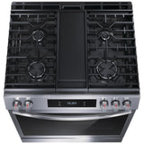Frigidaire Gallery GCFG3060BF Gas Range, 6 cu. ft. Capacity, 30 inch Exterior Width, Self Clean, Convection, 5 Burners, Storage Drawer, Yes, 18,000 BTU Highest Burner, Stainless Steel colour