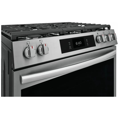Frigidaire Gallery GCFG3070BF 30英寸燃气灶 6立方英尺 18K BTU 披萨烘烤