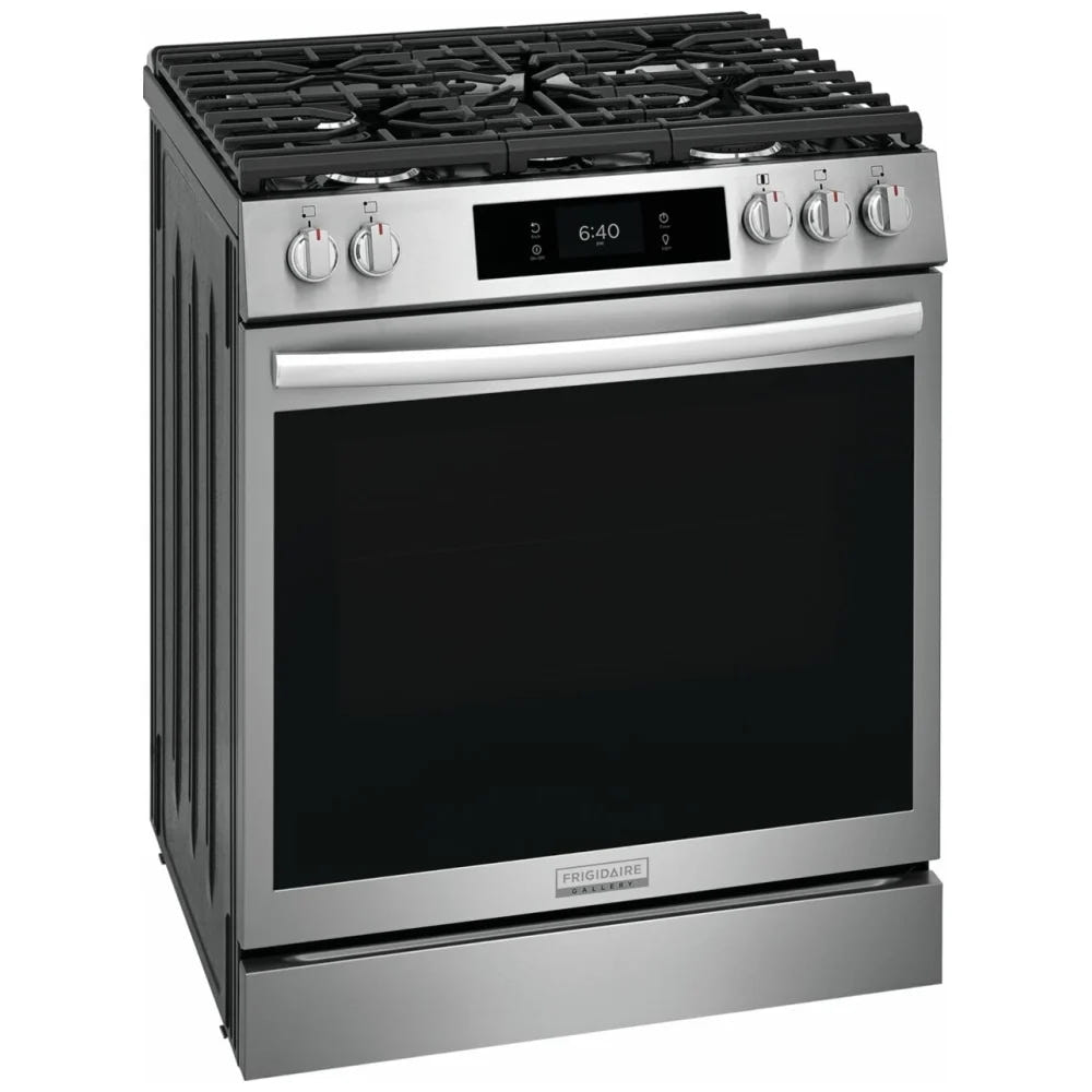 Frigidaire Gallery GCFG3070BF 30英寸燃气灶 6立方英尺 18K BTU 披萨烘烤