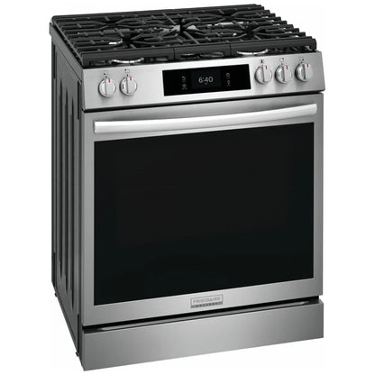 Frigidaire Gallery GCFG3070BF 30英寸燃气灶 6立方英尺 18K BTU 披萨烘烤