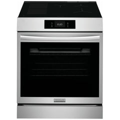 Frigidaire Gallery GCFI307CBF Induction Range, 6.2 cu. ft. Capacity, 30 inch Exterior Width, Convection, 5 Burners, Storage Drawer, Air Fry, Self Clean, 3,600 W Highest Element, Smudge-Proof® Stainless Steel colour