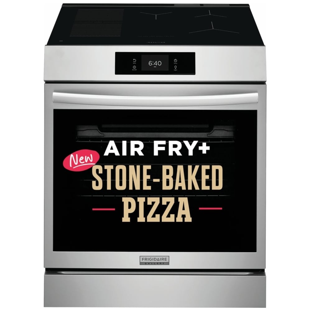Frigidaire Gallery GCFI307CBF 30" Induction Range 6.2 Cu. Ft. Pizza Bake