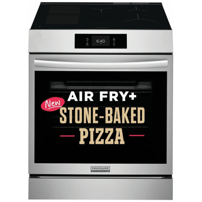 Frigidaire Gallery GCFI307CBF 30" Induction Range 6.2 Cu. Ft. Pizza Bake