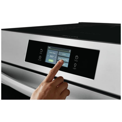 Frigidaire Gallery GCFI307CBF 30" Induction Range 6.2 Cu. Ft. Pizza Bake