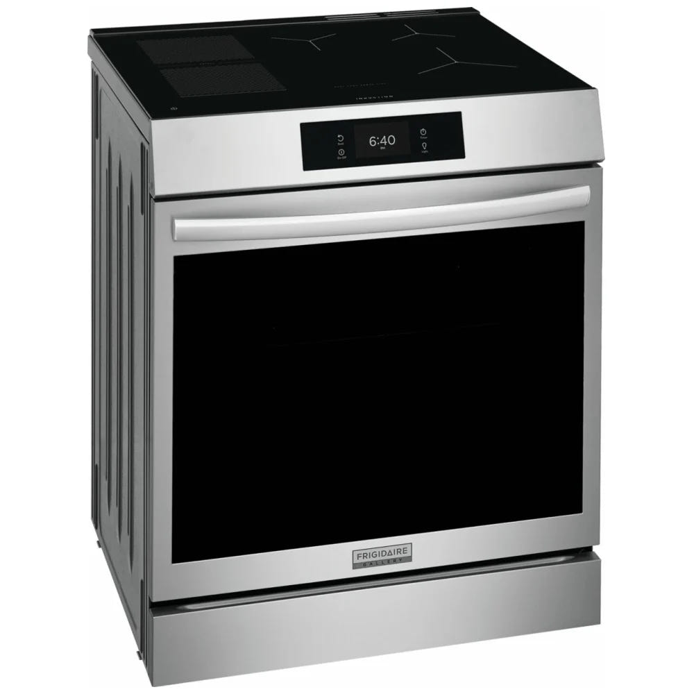 Frigidaire Gallery GCFI307CBF 30英寸电磁炉，6.2立方英尺披萨烘烤器