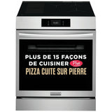 Frigidaire Gallery GCFI307CBF Induction Range, 6.2 cu. ft. Capacity, 30 inch Exterior Width, Convection, 5 Burners, Storage Drawer, Air Fry, Self Clean, 3,600 W Highest Element, Smudge-Proof® Stainless Steel colour