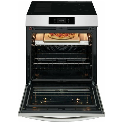 Frigidaire Gallery GCFI307CBF 30英寸电磁炉，6.2立方英尺披萨烘烤器