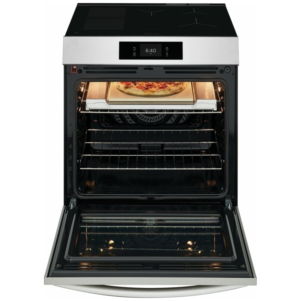 Frigidaire Gallery GCFI307CBF 30" Induction Range 6.2 Cu. Ft. Pizza Bake