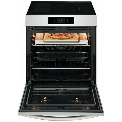 Frigidaire Gallery GCFI307CBF 30" Induction Range 6.2 Cu. Ft. Pizza Bake