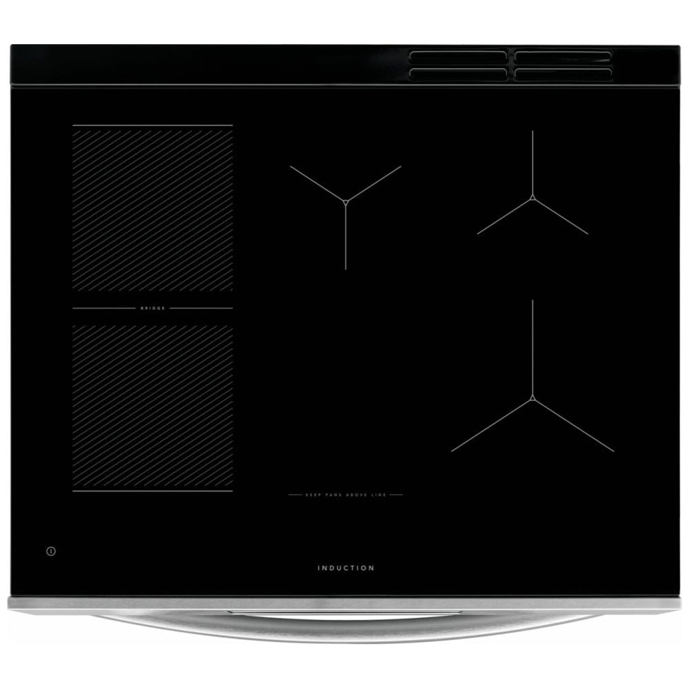 Frigidaire Gallery GCFI307CBF 30" Induction Range 6.2 Cu. Ft. Pizza Bake