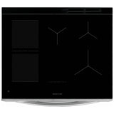 Frigidaire Gallery GCFI307CBF Induction Range, 6.2 cu. ft. Capacity, 30 inch Exterior Width, Convection, 5 Burners, Storage Drawer, Air Fry, Self Clean, 3,600 W Highest Element, Smudge-Proof® Stainless Steel colour