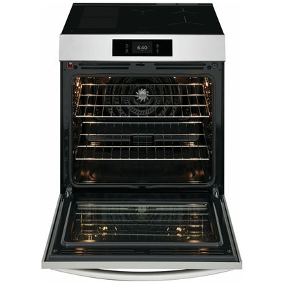 Frigidaire Gallery GCFI307CBF 30英寸电磁炉，6.2立方英尺披萨烘烤器