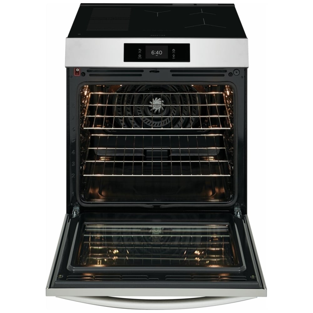 Frigidaire Gallery GCFI307CBF 30" Induction Range 6.2 Cu. Ft. Pizza Bake