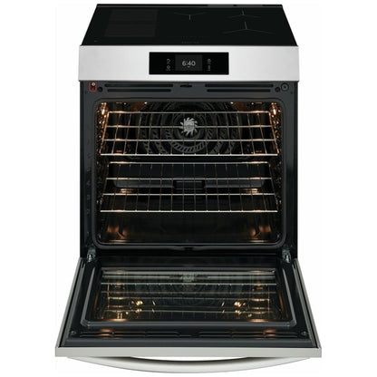 Frigidaire Gallery GCFI307CBF 30" Induction Range 6.2 Cu. Ft. Pizza Bake