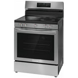 Frigidaire Gallery GCRE306CBF Electric Range, 5.3 cu. ft. Capacity, 30 inch Exterior Width, Convection, 5 Burners, Storage Drawer, Yes, Self Clean, 3,200 W Highest Element, Stainless Steel colour