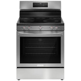 Frigidaire Gallery GCRE306CBF Electric Range, 5.3 cu. ft. Capacity, 30 inch Exterior Width, Convection, 5 Burners, Storage Drawer, Yes, Self Clean, 3,200 W Highest Element, Stainless Steel colour