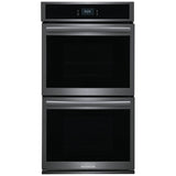 Frigidaire Gallery GCWD2767AD Double Wall Oven, 27 inch Exterior Width, Convection, Self Clean, 7.6 cu. ft. Capacity, Temperature Probe, Air Fry, Black Stainless Steel colour