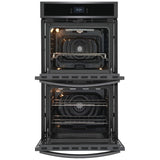 Frigidaire Gallery GCWD2767AD Double Wall Oven, 27 inch Exterior Width, Convection, Self Clean, 7.6 cu. ft. Capacity, Temperature Probe, Air Fry, Black Stainless Steel colour