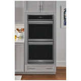 Frigidaire Gallery GCWD2767AD Double Wall Oven, 27 inch Exterior Width, Convection, Self Clean, 7.6 cu. ft. Capacity, Temperature Probe, Air Fry, Black Stainless Steel colour