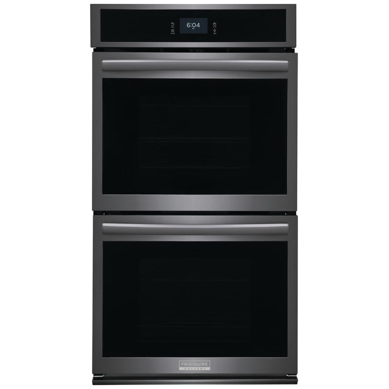 Frigidaire Gallery GCWD2767AD Double Wall Oven, 27 inch Exterior Width, Convection, Self Clean, 7.6 cu. ft. Capacity, Temperature Probe, Air Fry, Black Stainless Steel colour