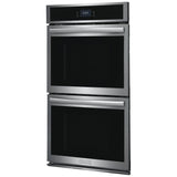 Frigidaire Gallery GCWD2767AF Double Wall Oven, 27 inch Exterior Width, Convection, Self Clean, 7.6 cu. ft. Capacity, Temperature Probe, Air Fry, Stainless Steel colour