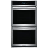 Frigidaire Gallery GCWD2767AF Double Wall Oven, 27 inch Exterior Width, Convection, Self Clean, 7.6 cu. ft. Capacity, Temperature Probe, Air Fry, Stainless Steel colour