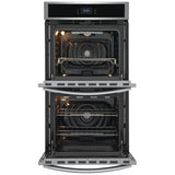 Frigidaire Gallery GCWD2767AF Double Wall Oven, 27 inch Exterior Width, Convection, Self Clean, 7.6 cu. ft. Capacity, Temperature Probe, Air Fry, Stainless Steel colour