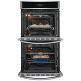 Frigidaire Gallery GCWD2767AF Double Wall Oven, 27 inch Exterior Width, Convection, Self Clean, 7.6 cu. ft. Capacity, Temperature Probe, Air Fry, Stainless Steel colour