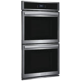 Frigidaire Gallery GCWD2767AF Double Wall Oven, 27 inch Exterior Width, Convection, Self Clean, 7.6 cu. ft. Capacity, Temperature Probe, Air Fry, Stainless Steel colour