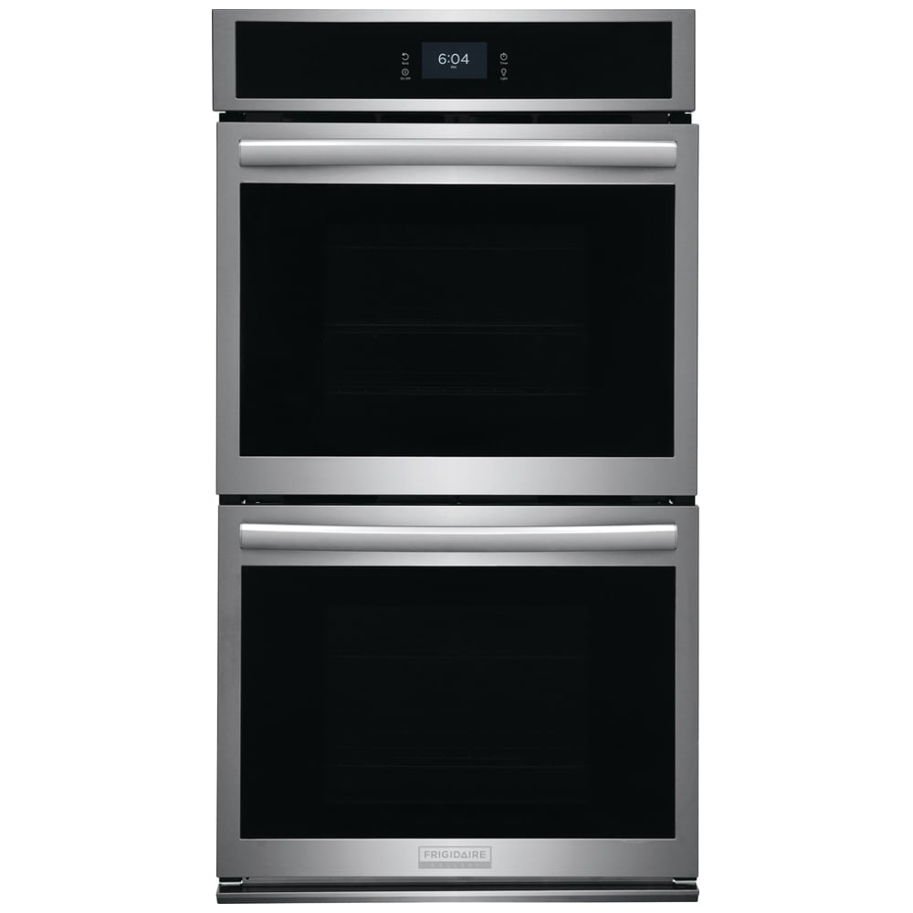 Frigidaire Gallery GCWD2767AF Double Wall Oven, 27 inch Exterior Width, Convection, Self Clean, 7.6 cu. ft. Capacity, Temperature Probe, Air Fry, Stainless Steel colour