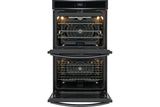 Frigidaire Gallery GCWD3067AD Double Wall Oven, 30 inch Exterior Width, Convection, Self Clean, 10.6 cu. ft. Capacity, Temperature Probe, Air Fry, Black Stainless Steel colour