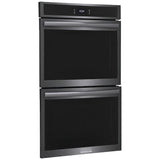 Frigidaire Gallery GCWD3067AD Double Wall Oven, 30 inch Exterior Width, Convection, Self Clean, 10.6 cu. ft. Capacity, Temperature Probe, Air Fry, Black Stainless Steel colour