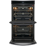 Frigidaire Gallery GCWD3067AD Double Wall Oven, 30 inch Exterior Width, Convection, Self Clean, 10.6 cu. ft. Capacity, Temperature Probe, Air Fry, Black Stainless Steel colour