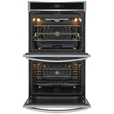 Frigidaire Gallery GCWD3067AF Double Wall Oven, 30 inch Exterior Width, Convection, Self Clean, 10.6 cu. ft. Capacity, Temperature Probe, Air Fry, Stainless Steel colour