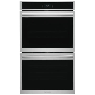 Frigidaire Gallery GCWD3070AF Double Wall Oven, 30 inch Exterior Width, Convection, Self Clean, 10.6 cu. ft. Capacity, Temperature Probe, Air Fry, Stainless Steel colour
