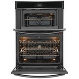 Frigidaire Gallery GCWM3067AD Microwave Wall Oven Combo, 30 inch Exterior Width, Convection, One Oven Self Clean, 5.3 cu. ft. Capacity, Temperature Probe, Air Fry, Black Stainless Steel colour