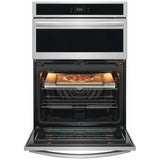 Frigidaire Gallery GCWM3070AF Microwave Wall Oven Combo, 30 inch Exterior Width, Convection, Self Clean, 7 cu. ft. Capacity, Temperature Probe, Air Fry, Stainless Steel colour